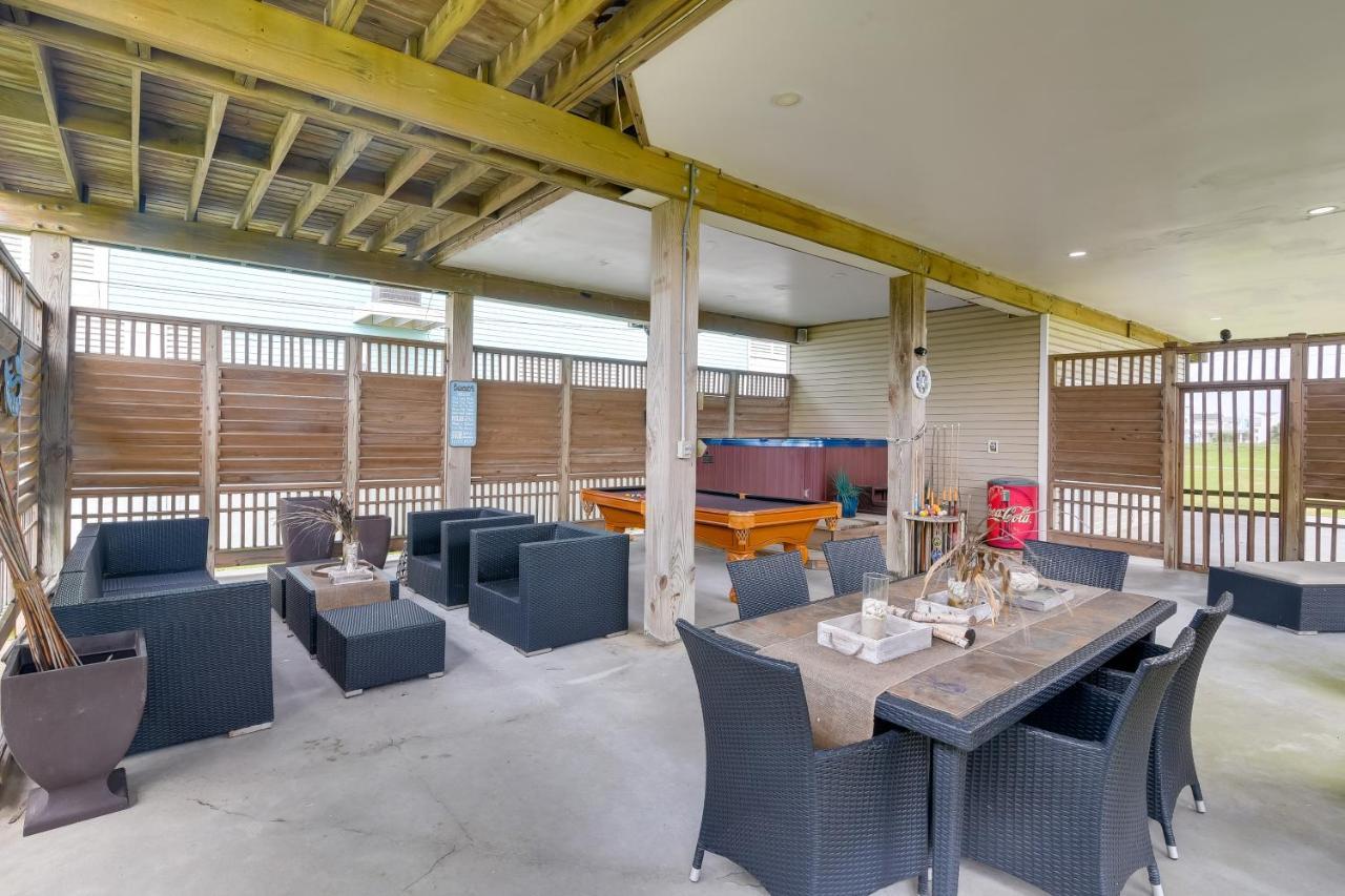 Galveston Escape With Entertainment Patio And Deck! Villa Eksteriør bilde