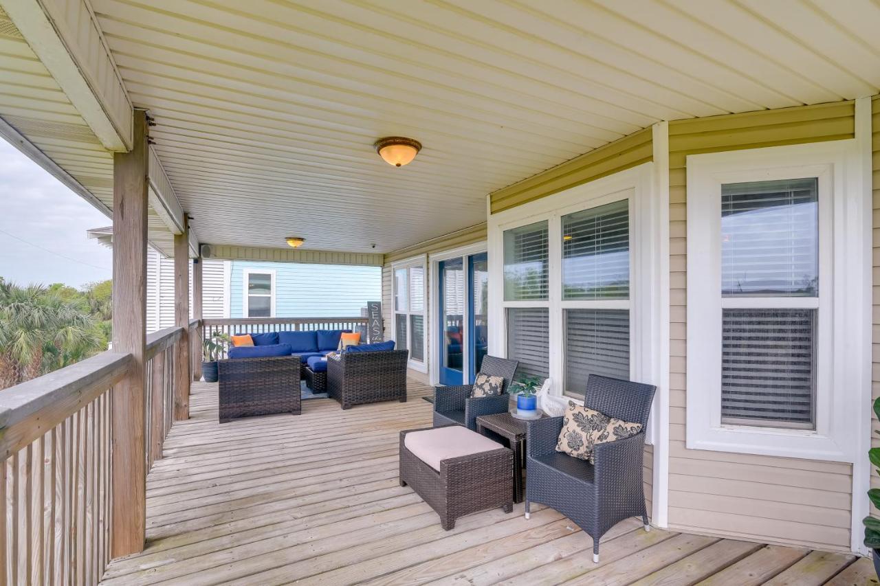 Galveston Escape With Entertainment Patio And Deck! Villa Eksteriør bilde