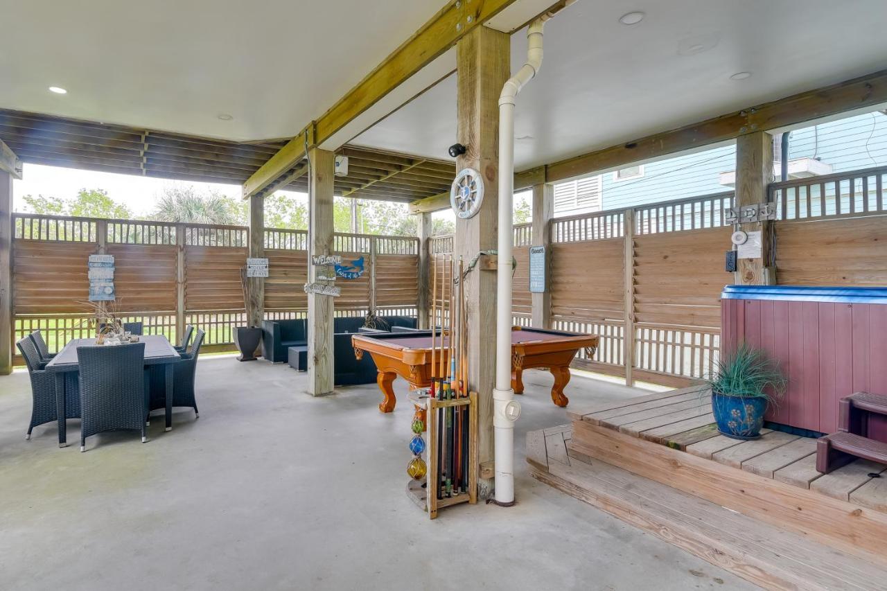 Galveston Escape With Entertainment Patio And Deck! Villa Eksteriør bilde